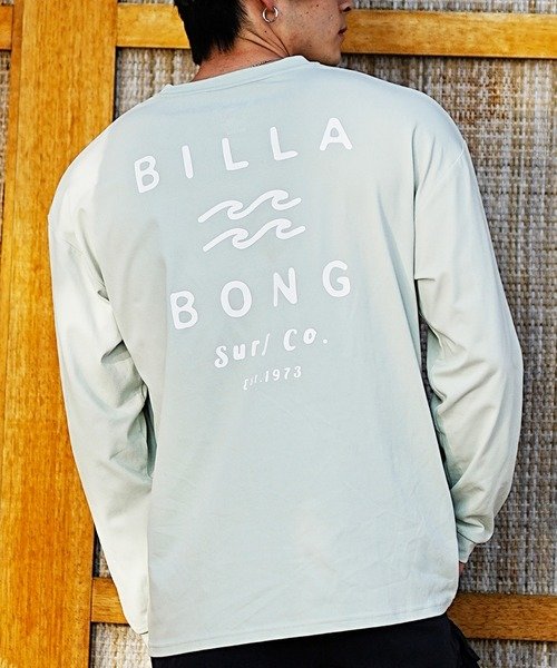 BILLABONG(ビラボン)水陸両用/長袖Tシャツ/ラッシュガード/ユーティリティ/UVケア/速乾/BE011-862/2024モデル/ユニセックス/メンズ/レディース/ムラサキスポーツ