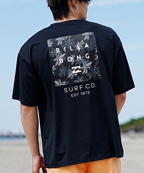 BILLABONG(ビラボン)水陸両用/半袖Tシャツ/ラッシュガード/UVケア/プール可/BE011-867/2024モデル/ユニセックス/メンズ/レディース/ムラサキスポーツ