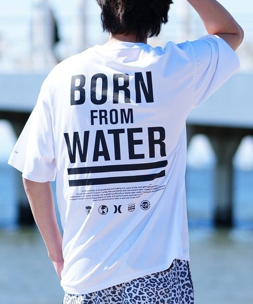 Hurley(ハーレー) 半袖Ｔシャツ/ラッシュガード/UPF50+/水陸両用/ユーティリティー/オーバーサイズ/吸水速乾/MUT2411003/2024モデル/ユニセックス/メンズ/レディース/ムラサキスポーツ