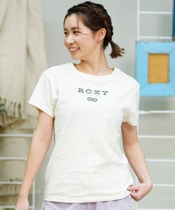ROXY(ロキシー)半袖Tシャツ/ブランドロゴ/ワンポイント/RST242619T/2024モデル/レディース/ムラサキスポーツ