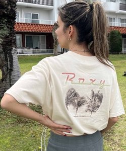 ROXY(ロキシー)半袖Tシャツ/バックプリント/クロップ丈/ショート/RST242626T/2024モデル/レディース/ムラサキスポーツ