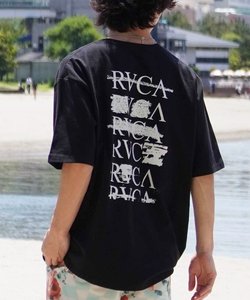 RVCA(ルーカ)半袖Tシャツ/コットンTeeバックプリント/オーバーサイズ/BE04A-231/2024モデル/ユニセックス/メンズ/レディース/ムラサキスポーツ