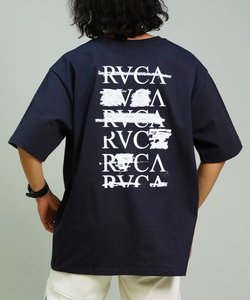 RVCA(ルーカ)半袖Tシャツ/コットンTeeバックプリント/オーバーサイズ/BE04A-231/2024モデル/ユニセックス/メンズ/レディース/ムラサキスポーツ