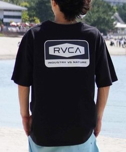 RVCA(ルーカ)半袖Tシャツ/バックプリント/オーバーサイズ/コットン/BE04A-238/2024モデル/ユニセックス/メンズ/レディース/ムラサキスポーツ
