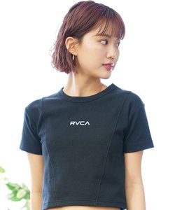 RVCA(ルーカ)チビTシャツ/半袖Tシャツ/BE04C-204/2024モデル/レディース/ムラサキスポーツ