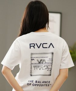 RVCA(ルーカ)バックプリント/オーバーサイズTシャツ/BE04C-212/2024モデル/レディース/ムラサキスポーツ