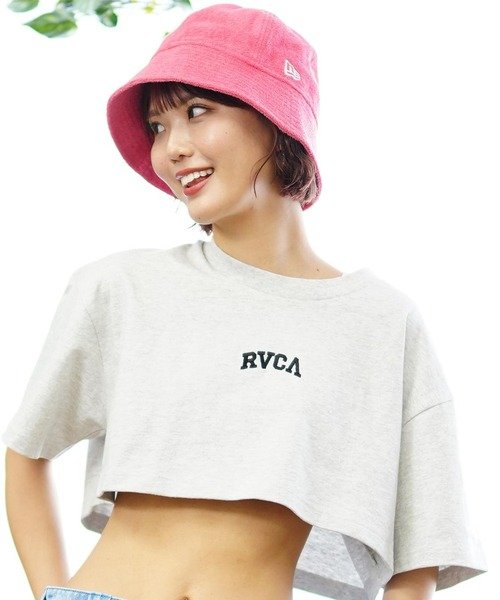 RVCA(ルーカ) 半袖Tシャツ/ショート丈/クロップド丈/CROP LTD/BE04C-P20/2024モデル/レディース/ムラサキスポーツ