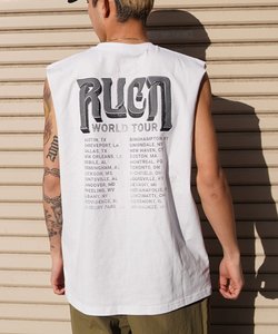 【ムラサキスポーツ限定】RVCA(ルーカ)カットオフタンクトップ/ボックスシルエット/BE041-P35/2024モデル/ユニセックス/メンズ/レディース/ムラサキスポーツ