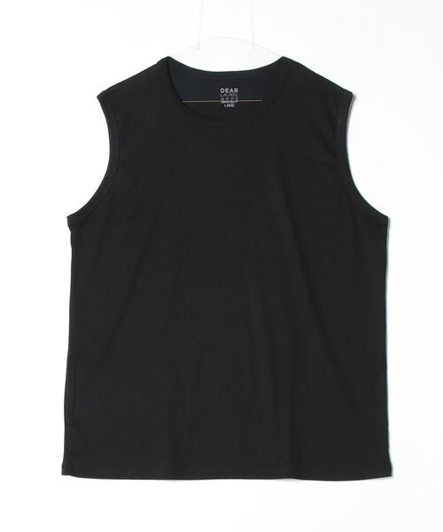 【ムラサキスポーツ限定】DEAR LAUREL(ディアローレル)ワイドリブマッスルタンクトップ /Wide Rib Muscle Tank Top/D24S2320/2024モデル/ユニセックス/メンズ/レディース/ムラサキスポーツ