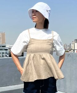 RIKKA FEMME(リッカファム)タンクトップ/ペプラムキャミ/無地/シンプル/RF24SS05/2024モデル/レディース/ムラサキスポーツ