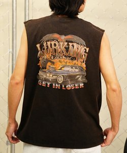 【ムラサキスポーツ限定】LURKING CLASS(ラーキングクラス)ノースリーブTシャツ/カットオフタンク/マッスルタンク/2024モデル/ユニセックス/メンズ/レディース/ムラサキスポーツ