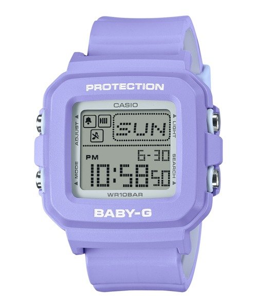 BABY-G(ベイビージー)腕時計/ウォッチ/10気圧防水/BGD-10K-6JR/レディース/ムラサキスポーツ/正規代理店