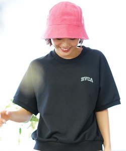 RVCA(ルーカ)半袖スウェット/トレーナー/BE04C-211/2024モデル/レディース/ムラサキスポーツ