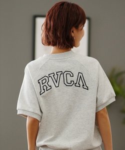 RVCA(ルーカ)半袖スウェット/トレーナー/BE04C-211/2024モデル/レディース/ムラサキスポーツ