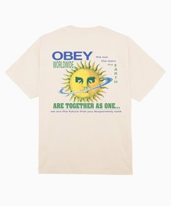 OBEY(オベイ)半袖Tシャツ/リラックスシルエット/コットン/166913759/2024モデル/ユニセックス/メンズ/レディース/ムラサキスポーツ