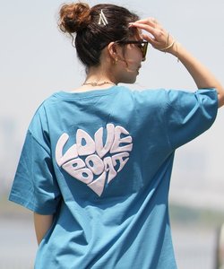 LOVEBOAT(ラブボート)/ラブボ/半袖/Tシャツ/発泡プリント /バックプリント /LB-ST17/２０２４モデル/レディース/ムラサキスポーツ