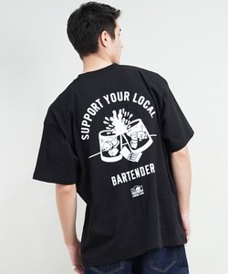 【ムラサキスポーツ限定】LURKING CLASS(ラーキングクラス)半袖Tシャツ/バックプリント/オーバーサイズTシャツ/ST24STM05/2024モデル/ユニセックス/メンズ/レディース/ムラサキスポーツ