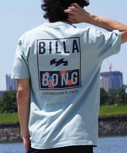 BILLABONG(ビラボン)半袖Tシャツ/バックプリント/レギュラーフィット/BE01A-202/2024モデル/ユニセックス/メンズ/レディース/ムラサキスポーツ