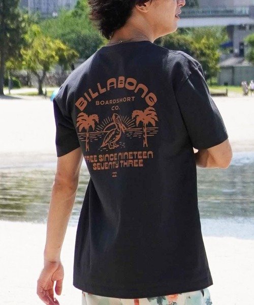 BILLABONG(ビラボン)半袖Tシャツ/バックプリント/レギュラーフィット/BE01A-207/2024モデル/ユニセックス/メンズ/レディース/ムラサキスポーツ