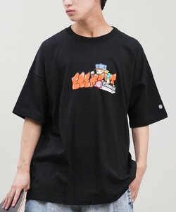 ELEMENT(エレメント)半袖Tシャツ/フロントプリント/ビックシルエット/BE02A-222/2024モデル/ユニセックス/メンズ/レディース/ムラサキスポーツ