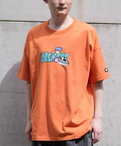 ELEMENT(エレメント)半袖Tシャツ/フロントプリント/ビックシルエット/BE02A-222/2024モデル/ユニセックス/メンズ/レディース/ムラサキスポーツ