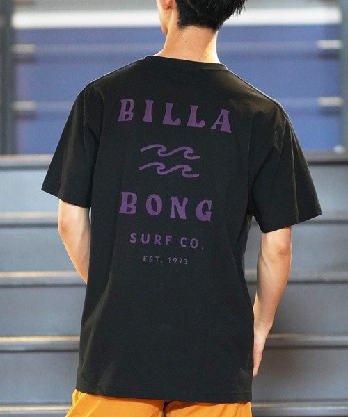 BILLABONG(ビラボン)半袖Tシャツ/バックプリント/レギュラーフィット/BE012-200/2024モデル/ユニセックス/メンズ/レディース/ムラサキスポーツ