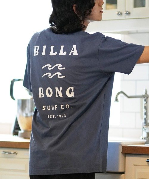 BILLABONG(ビラボン)半袖Tシャツ/バックプリント/レギュラーフィット/BE012-200/2024モデル/ユニセックス/メンズ/レディース/ムラサキスポーツ
