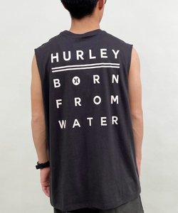 Hurley(ハーレー)吸汗速乾/タンクトップ/バックプリント/ブランドロゴ/24MRSMSL07/2024モデル/ユニセックス/メンズ/レディース/ムラサキスポーツ