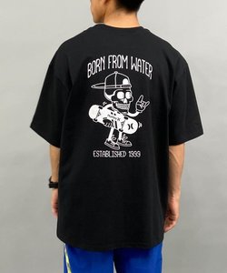 Hurley(ハーレー)半袖Tシャツ/バックプリント/レギュラーシルエット/ヘビーウェイト/24MRSMSS05/2024モデル/ユニセックス/メンズ/レディース/ムラサキスポーツ