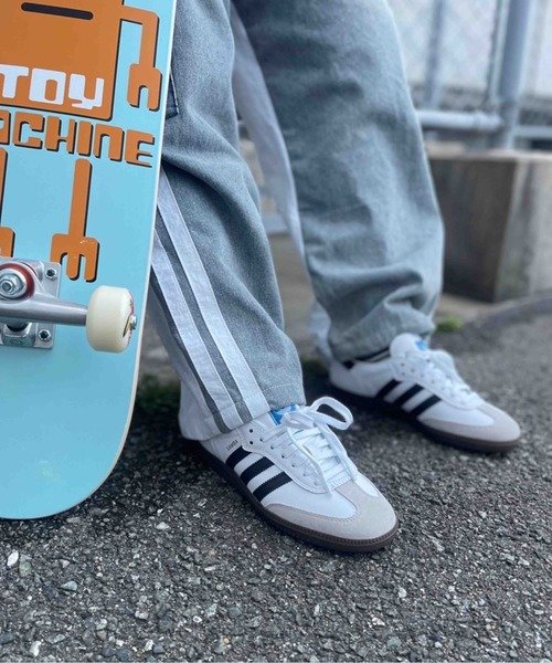 adidas skateboarding(アディダススケートボーディング/レディース/SAMBA ADV サンバ Tトウ テラス系/GZ8477/421243916/スケートボーディング/シューズ/スニーカー/ムラサキスポーツ