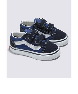 VANS(バンズ)Toddler Old Skool V(トドラー オールドスクール V)/VN000D3YNVY/ベルクロ/キッズシューズ/キッズスニーカー/キッズ/ムラサキスポーツ