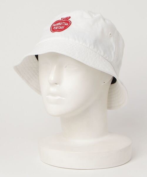 ManhattanPortage(マンハッタンポーテージ)APPLE WAPPEN BUCKET HAT/MP246/紫外線対策/ハット/帽子/ユニセックス/メンズ/レディース/ムラサキスポーツ