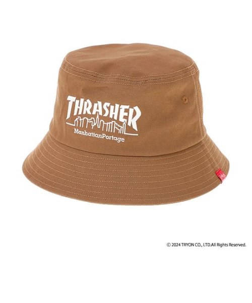 ManhattanPortage(マンハッタンポーテージ)THRASHER Bucket Hat/ハット/帽子/コラボレーション・コレクション/MP265/ユニセックス/メンズ/レディース/ムラサキスポーツ