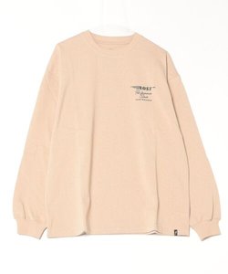 【ムラサキスポーツ限定】lost（ロスト）長袖Tシャツ/ロンT/ビックシルエット/バックプリント/L24F2202 /ユニセックス/メンズ/レディース/ムラサキスポーツ