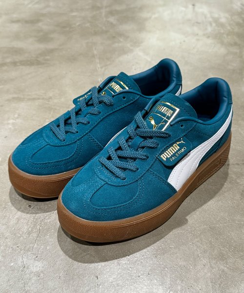 PUMA(プーマ)PALERMO ELEVATA パレルモ ウィメンズ/399348/Tトゥ テラス系/スニーカー/シューズ/レディース/ムラサキスポーツ