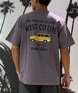 WEST CO LIFE(ウエストコライフ)半袖Tシャツ/WCTシャツ【クルマ】 MOWC24SM009/2024モデル/ユニセックス/メンズ/ムラサキスポーツ