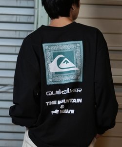 【ムラサキスポーツ限定】QUIKSILVER(クイックシルバー)長袖Tシャツ/バックプリント/ロンT/QLT244604M/メンズ/ムラサキスポーツ