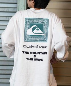 【ムラサキスポーツ限定】QUIKSILVER(クイックシルバー)長袖Tシャツ/バックプリント/ロンT/QLT244604M/メンズ/ムラサキスポーツ