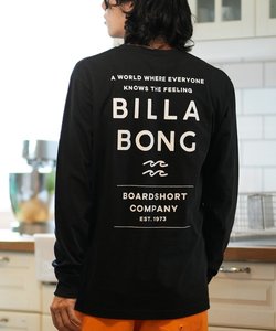 BILLABONG(ビラボン)長袖Tシャツ/バックプリント/レギュラーフィット/ロンT/BE012-050/ユニセックス/メンズ/ムラサキスポーツ