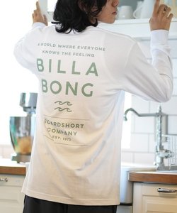 BILLABONG(ビラボン)長袖Tシャツ/バックプリント/レギュラーフィット/ロンT/BE012-050/ユニセックス/メンズ/ムラサキスポーツ