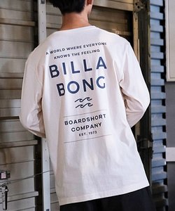 BILLABONG(ビラボン)長袖Tシャツ/バックプリント/レギュラーフィット/ロンT/BE012-050/ユニセックス/メンズ/ムラサキスポーツ