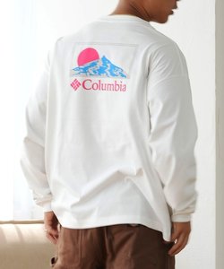 【ムラサキスポーツ限定】columbia(コロンビア)吸湿速乾/UVケア/長袖Tシャツ/ルーズシルエット/ボックスシルエット/バックプリント/PM0461/ユニセックス/メンズ/ムラサキスポーツ