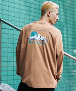 【ムラサキスポーツ限定】columbia(コロンビア)吸湿速乾/UVケア/長袖Tシャツ/ルーズシルエット/ボックスシルエット/バックプリント/PM0461/ユニセックス/メンズ/ムラサキスポーツ