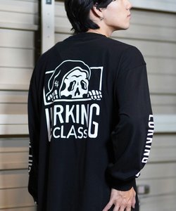 【ムラサキスポーツ限定】LURKING CLASS(ラーキングクラス)ロンT/長袖Tシャツ/ヘビーオンスボディ/オーバーサイズ/バックプリント/ST24FTM01/ユニセックス/メンズ/ムラサキスポーツ