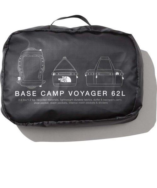 THE NORTH FACE (ﾉｰｽﾌｪｲｽ) Base Camp Voyager Lite 62L ﾍﾞｰｽｷｬﾝﾌﾟ