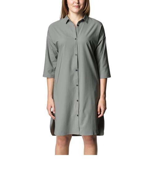 HOUDINI (ﾌｰﾃﾞｨﾆ) WS ROUTE SHIRT DRESS ｳｨﾒﾝｽﾞﾙｰﾄｼｬﾂﾄﾞﾚｽ 169794