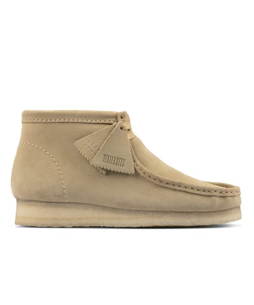 CLARKS (ｸﾗｰｸｽ) - WALLABEE BOOT (ﾒﾝｽﾞ ﾜﾗﾋﾞｰﾌﾞｰﾂ) Maple Suede   ※アイテム説明より【サイズ選びの注意点】を必ずご確認下さい