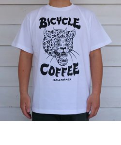 BICYCLE COFFEE ﾊﾞｲｼｸﾙｺｰﾋｰ LEOPARD TEE