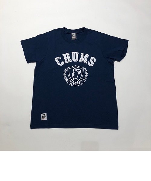 CHUMS チャムス 別注Tシャツ CHUMS×AS College Emblem Tee CH01-2079