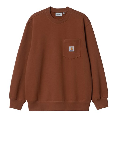 CARHARTT （ｶｰﾊｰﾄ）POCKET SWEATSHIRT ﾎﾟｹｯﾄｽｳｪｯﾄｼｬﾂ I030903